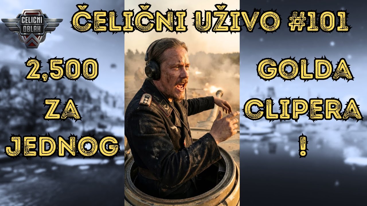 Čelični - uživo #101 I Izvlačimo sretnog dobitnika za ovaj mjesec I World of Tanks