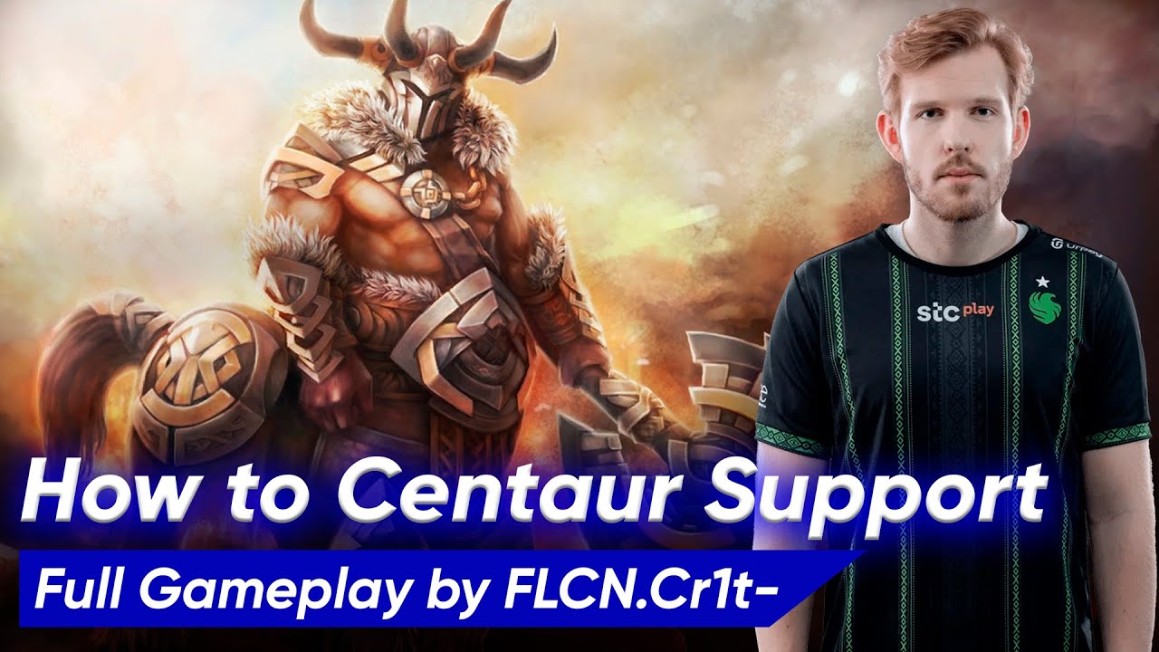 Cr1t CENTAUR WARRUNNER SUPPORT | Dota 2 7.35d Pro Gameplay