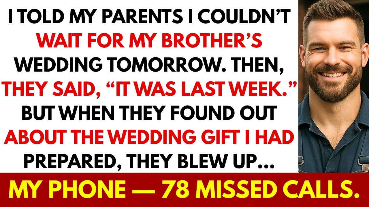 The Day Before My Brother’s Wedding, I Said 