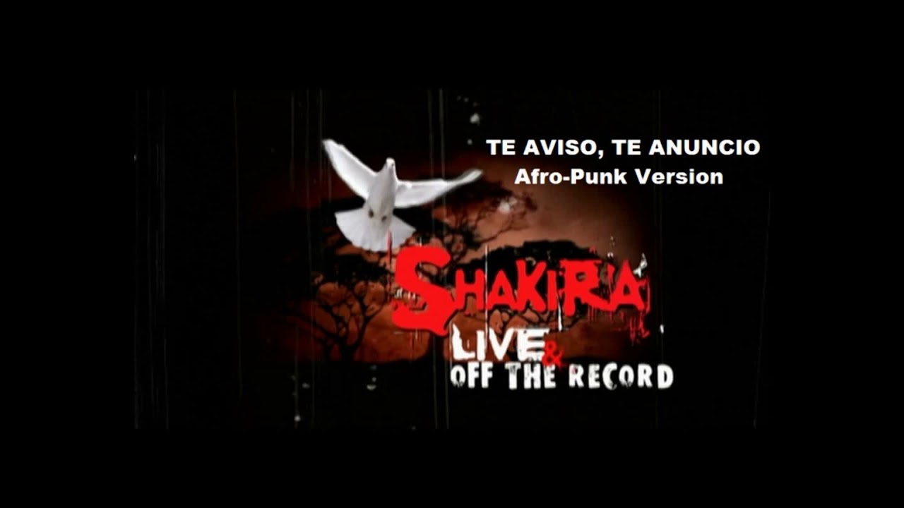 Te Aviso Te Anuncio - Version Afro-Punk (Live Tour of the Mongoose Mexico)