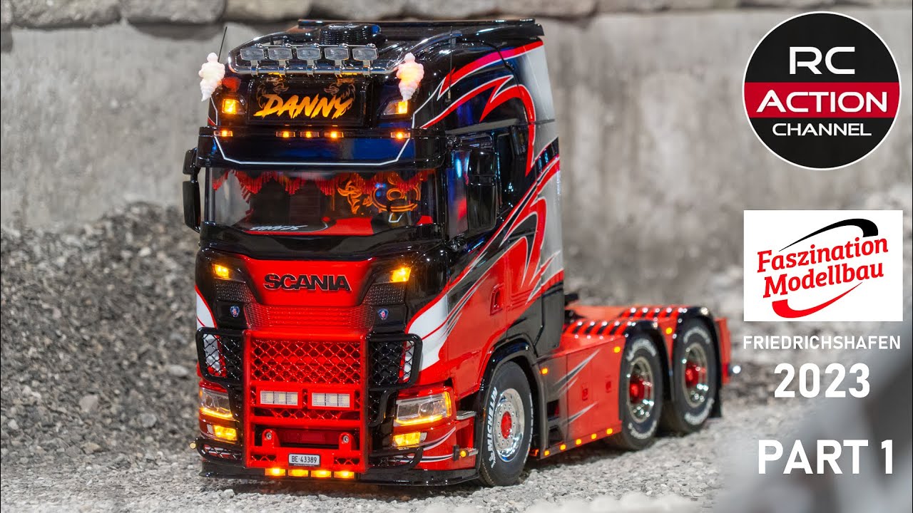 🚚 INSANE RC TRUCK SHOW 🚚 AT FASZINATION MODELLBAU MESSE FRIEDRICHSHAFEN 2023 - RC TRUCKS PART 1