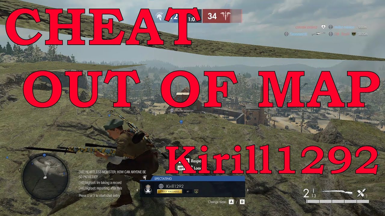 Sniper Elite 5 Cheat Multiplayer Out of Map Kirill1292