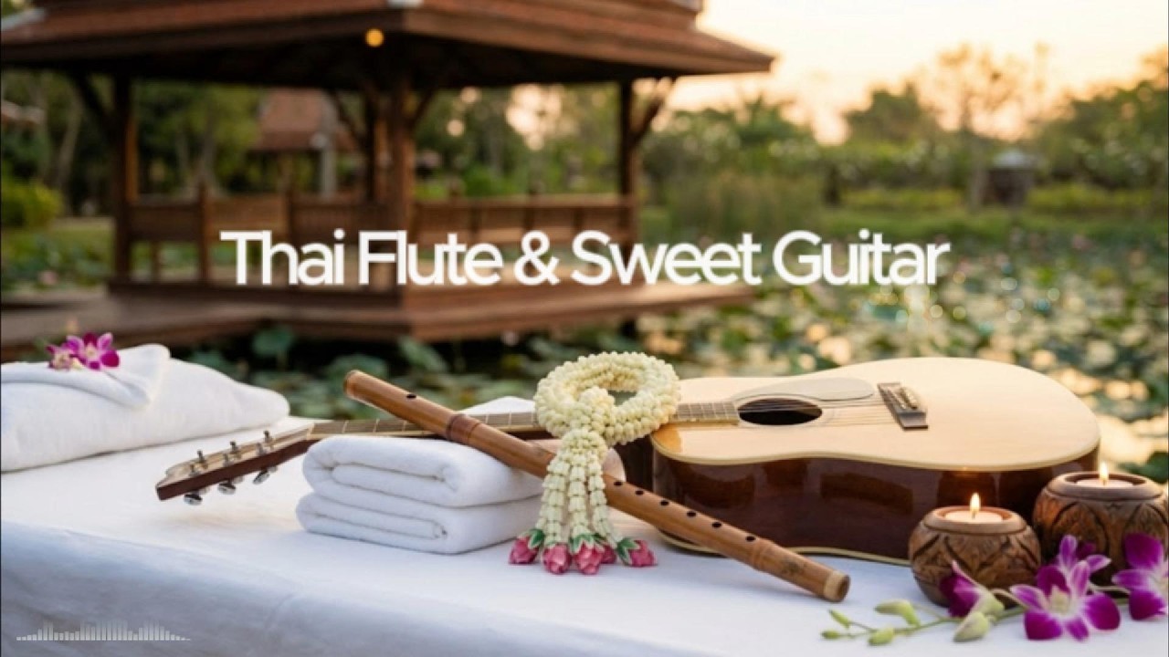 Thai Zen Flute 🌿 Calm Instrumental Music for Relaxation & Sleep