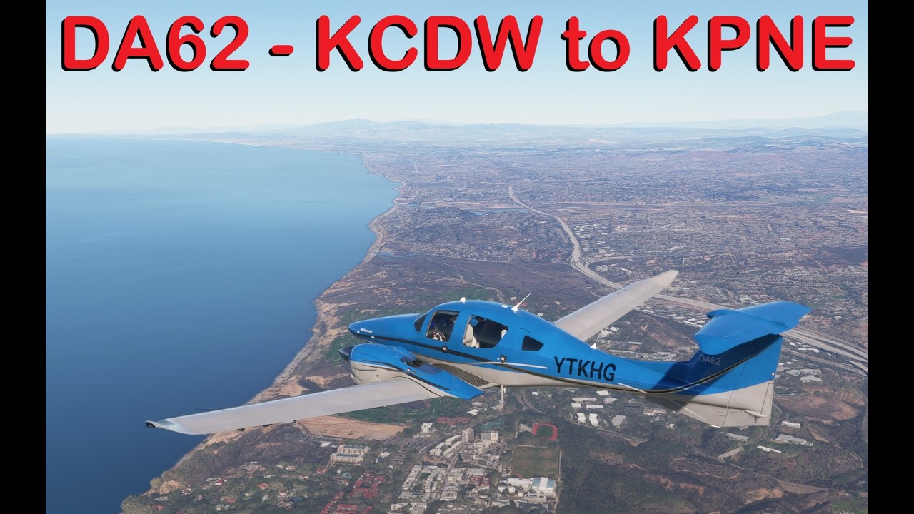 MSFS 2020, KHG Ep 273 - DA62 - Caldwell to Philadelphia