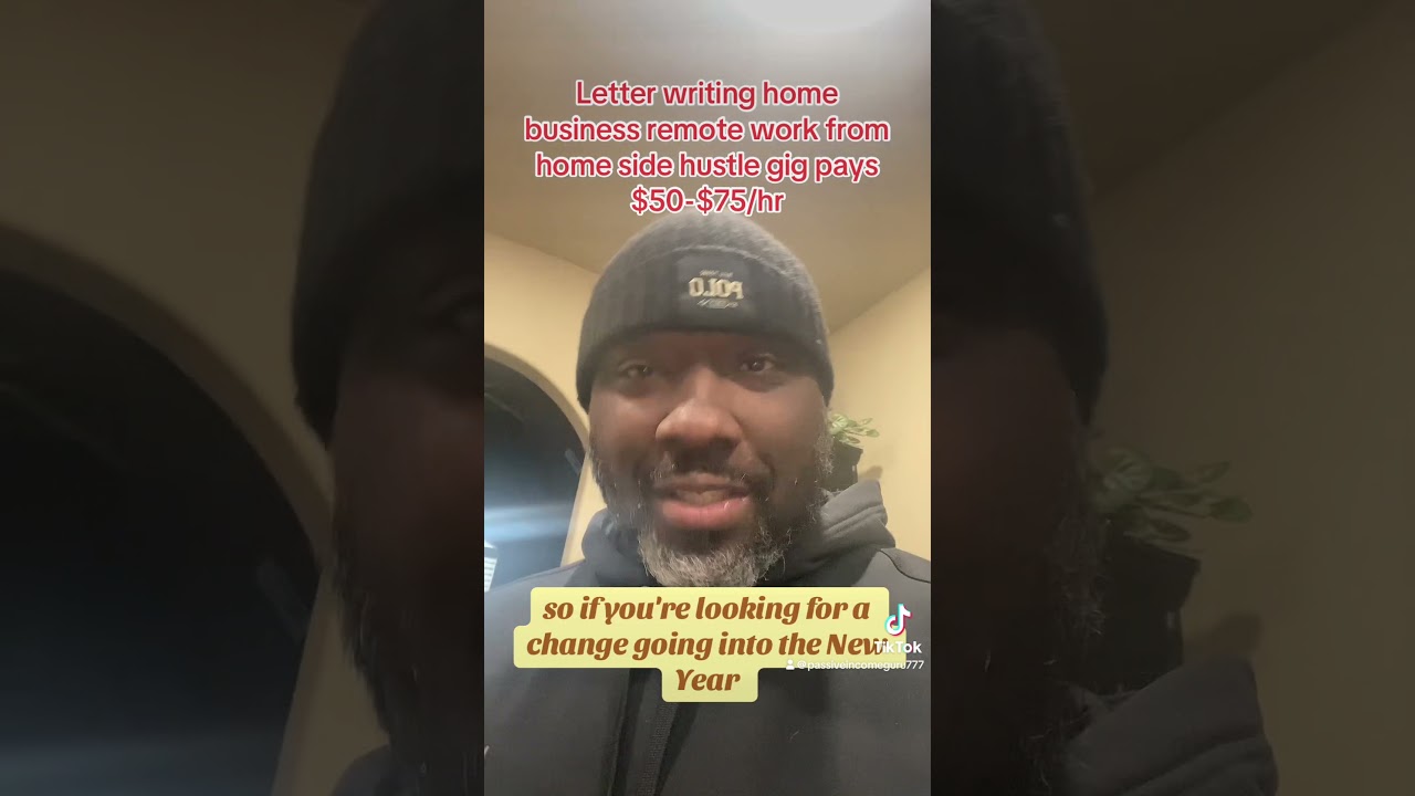 Earn $50-$75/Hr Writing Letters from Home Best Send It Academy Passive Income Opportunity 2025