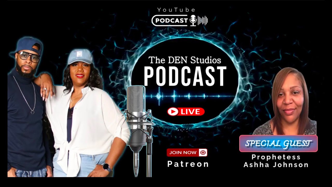 I Lifted My Eyes - FT.  Ashha Johnson - The Den Studios Podcast (Part 2)
