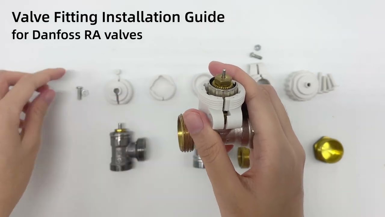 Valve Fitting Installation Guide - Danfoss RA valves