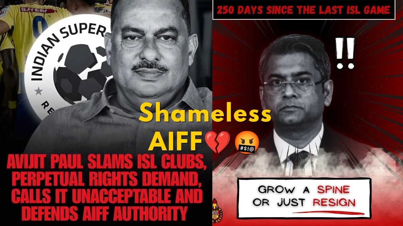 Indian football now dead💔 Incompetent AIFF 🤬 shameless kalyan chaubey