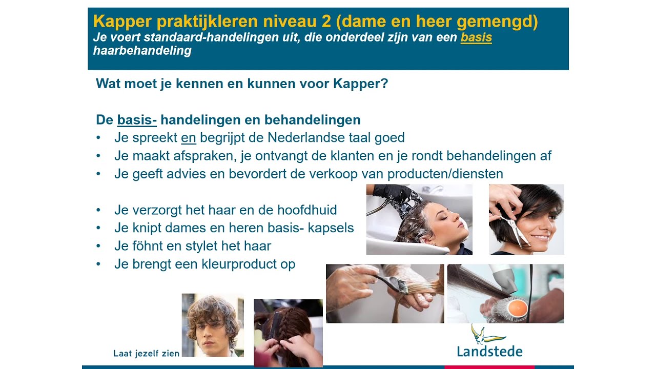 Opleiding Haarverzorging - Landstede MBO