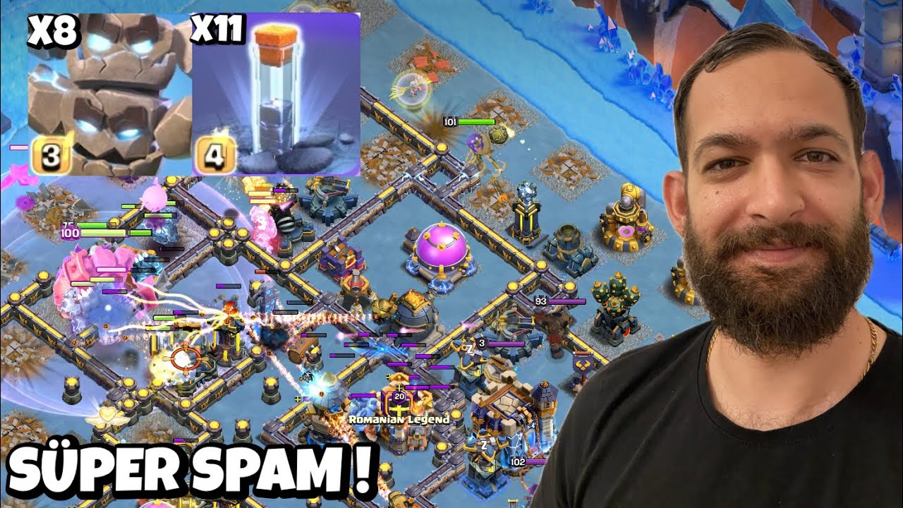 D&Uuml;NYANIN EN KOLAY ORDUSU (&Ccedil;OK G&Uuml;&Ccedil;L&Uuml;) CLASH OF CLANS