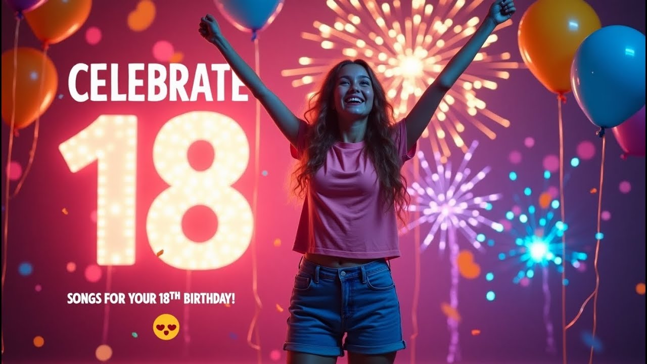 Happy 18th Birthday Playlist – 10 Original Tracks for Your Big Day