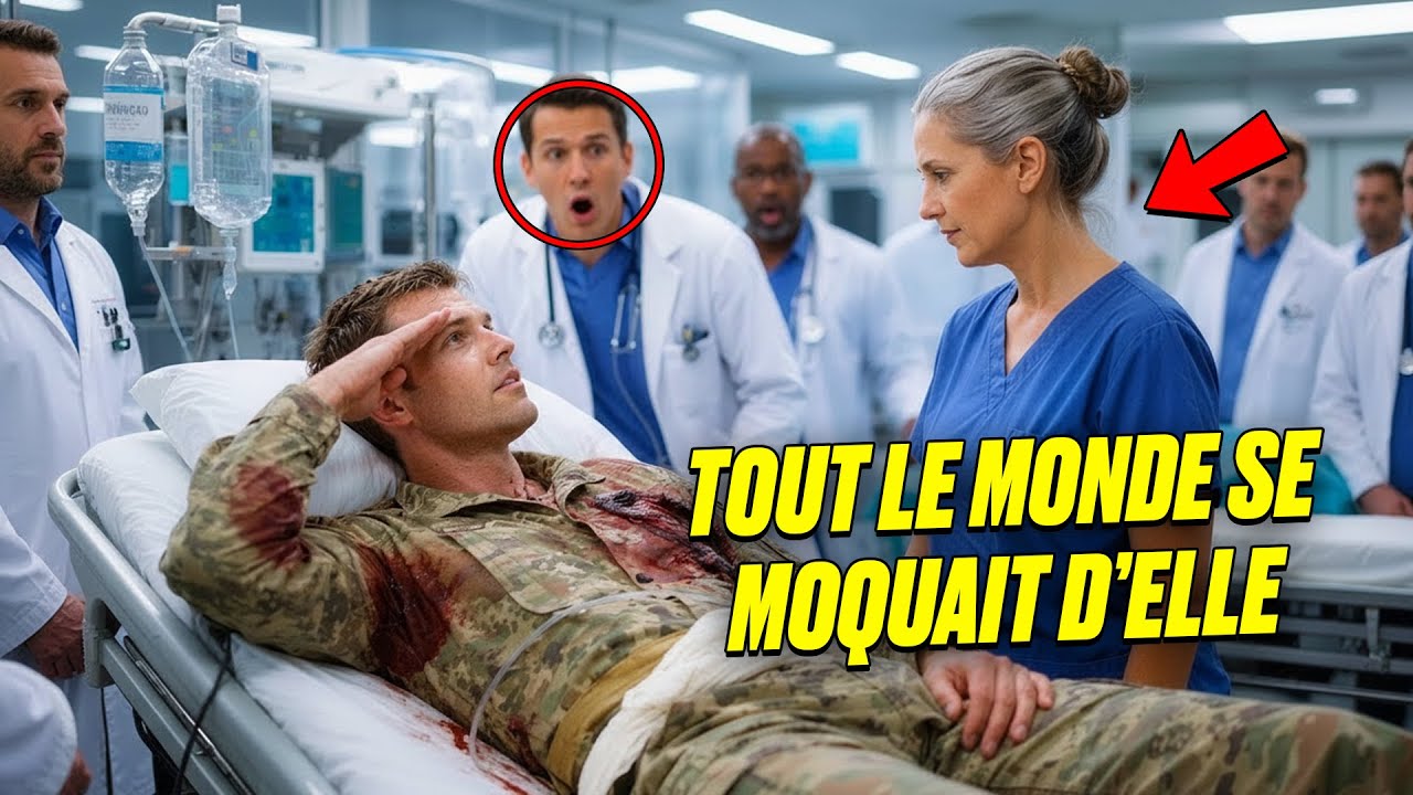Les médecins se moquaient de la “nouvelle infirmière” — jusqu’à ce que le commandant blessé la salue