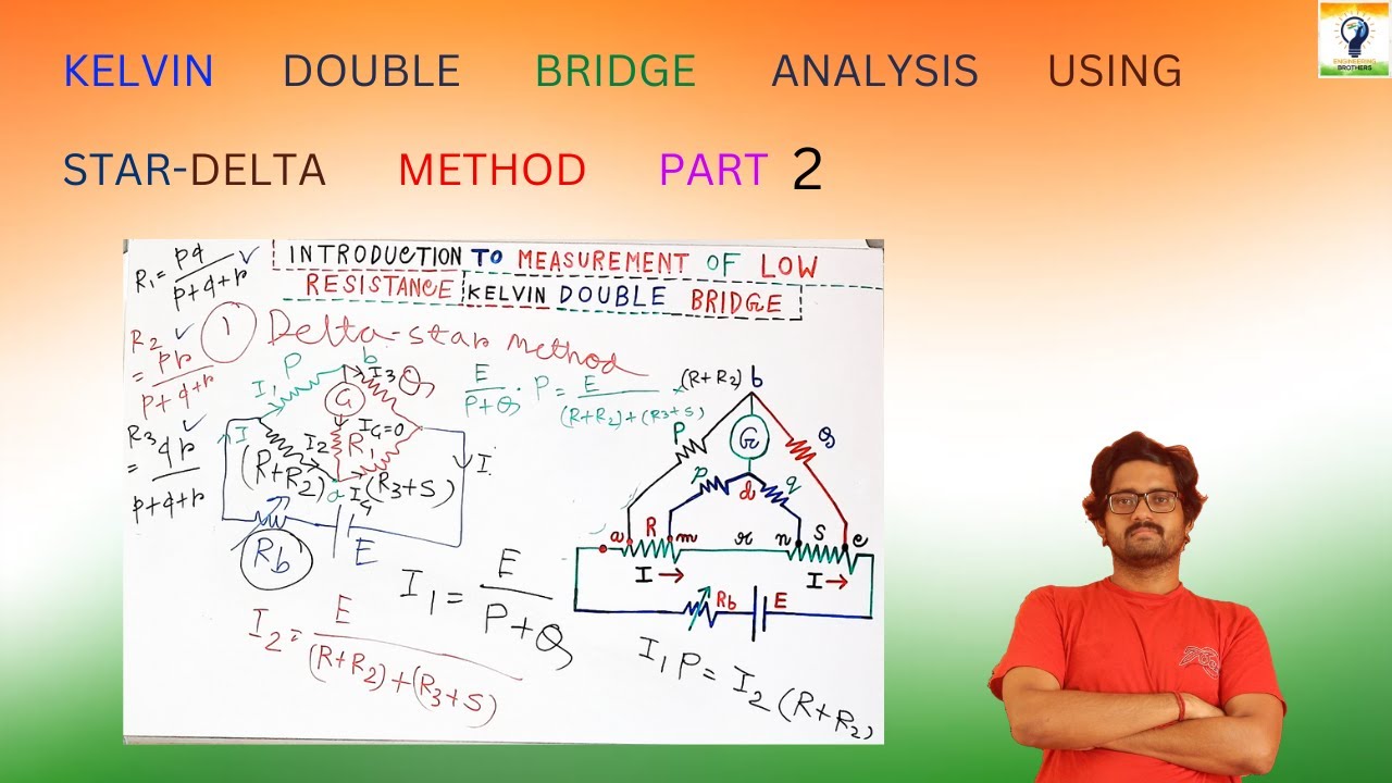 Kelvin double bridge analysis using Star-delta method part 2