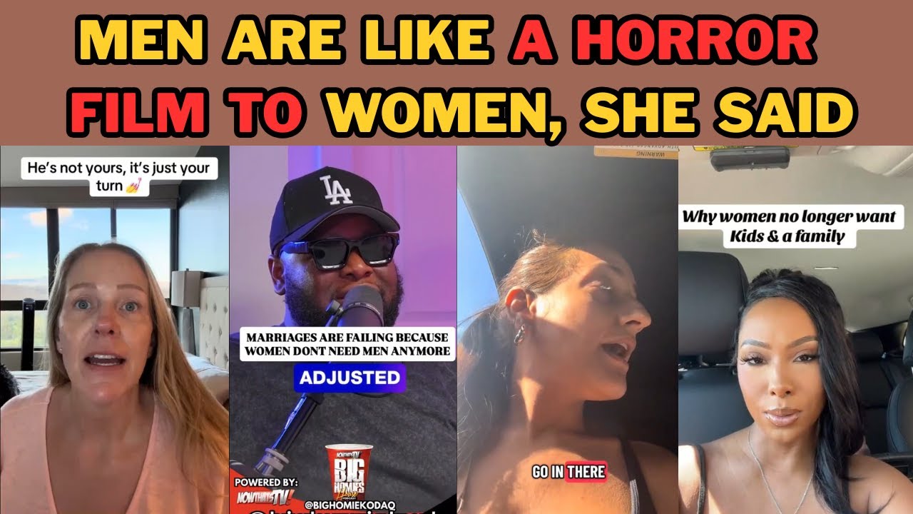 MEN ARE SEASONAL, LIVING WITH A MAN SEEMS LIKE A HORROR FILM|Tiktok relationship compilation