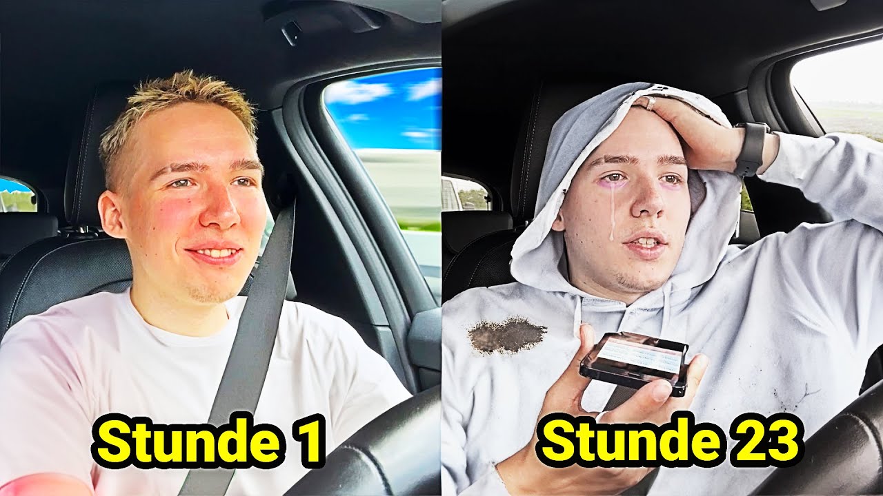 24 STUNDEN im AUTO... (ich habe eingeschi**en) | Filow vs. Zarbex