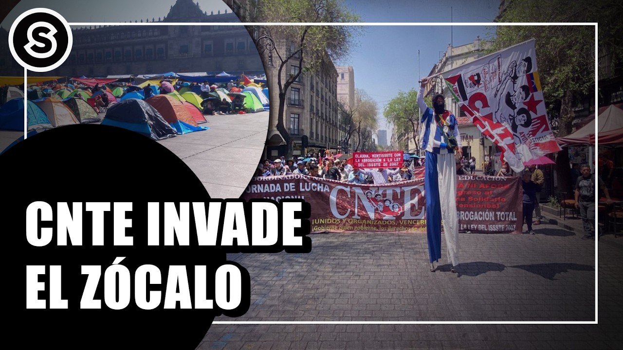 CNTE AMAGA con reventar el Mundial si Sheinbaum no los recibe ¡paro indefinido! | MLDA