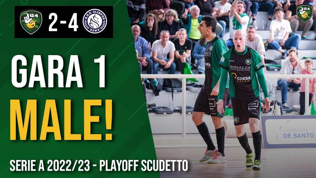 FUTSAL SERIE A 22/23 ● L84 vs Olympus Roma - PLAYOFF Gara 1 - Highlights