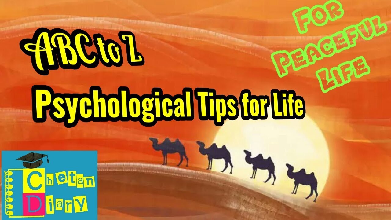 ABC of Peaceful Life | Psychological Tips for peaceful life | How to live peaceful life | English |