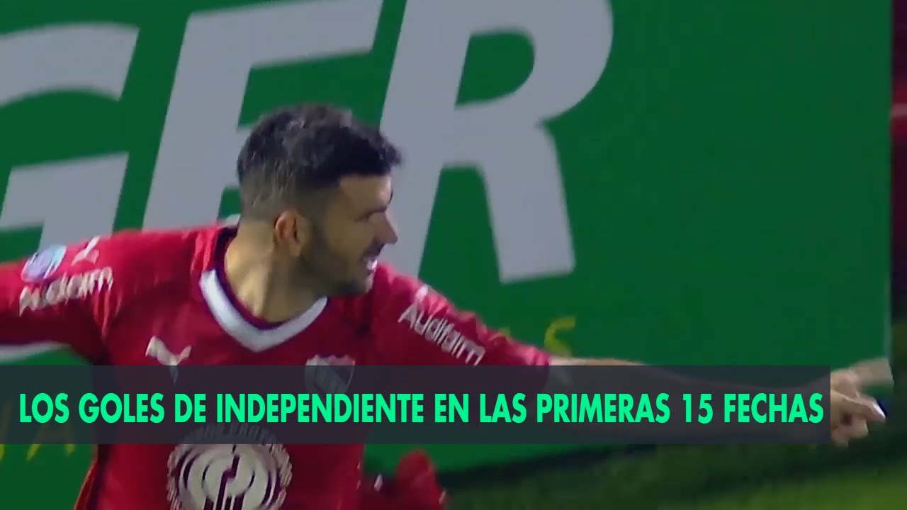 Todos los goles de INDEPENDIENTE en primera parte de la Superliga Argentina 2018/2019