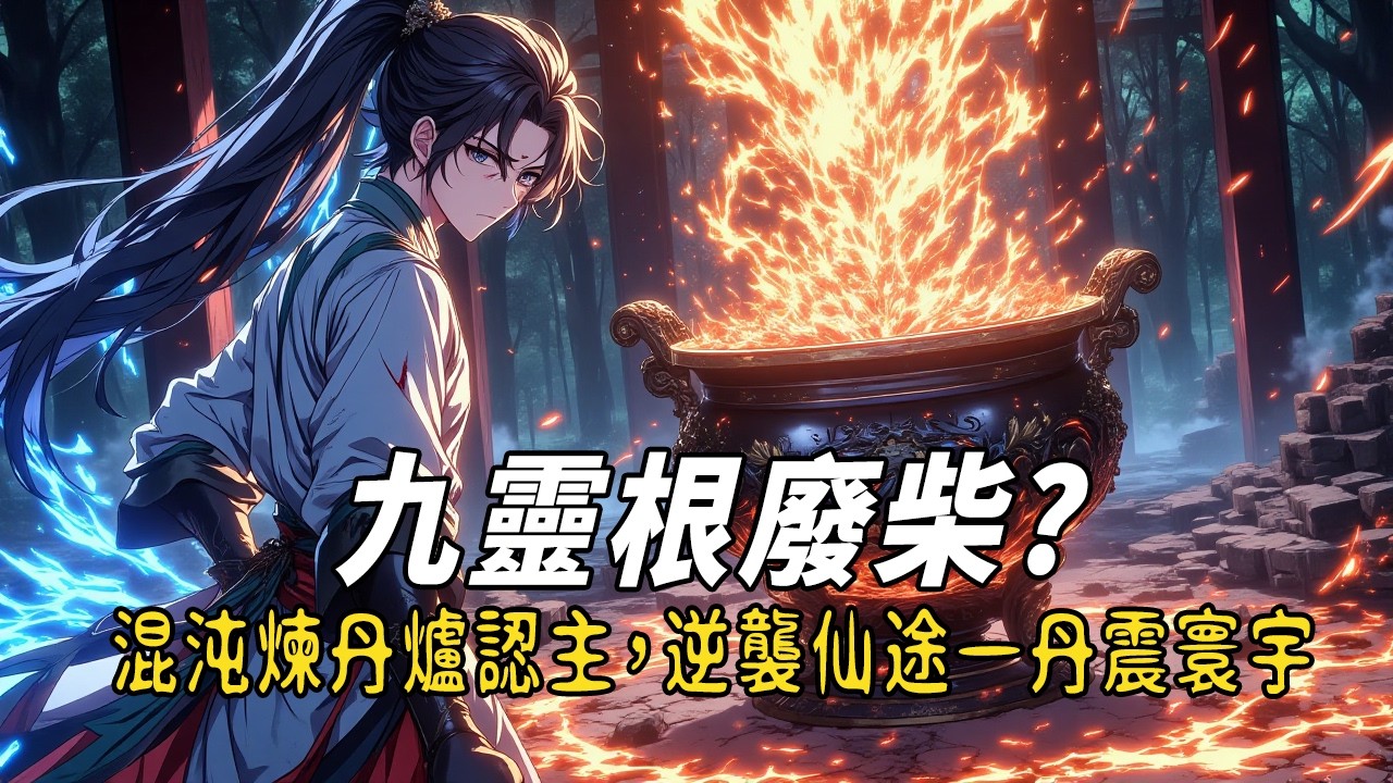 《九靈根廢柴？混沌煉丹爐認主，逆襲仙途一丹震寰宇！》測試石碑爆九色神光卻被仙門唾棄？右心臟逃死劫！神秘師尊強勢收徒：「此子我要了」&mdash;&mdash;看少年如何以混沌之資踏天驕、煉神丹，顛覆修仙界！