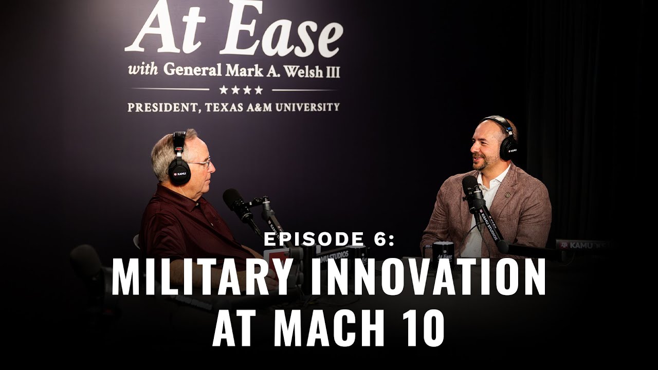 At Ease Podcast | Episode 6: Military Innovation At Mach 10