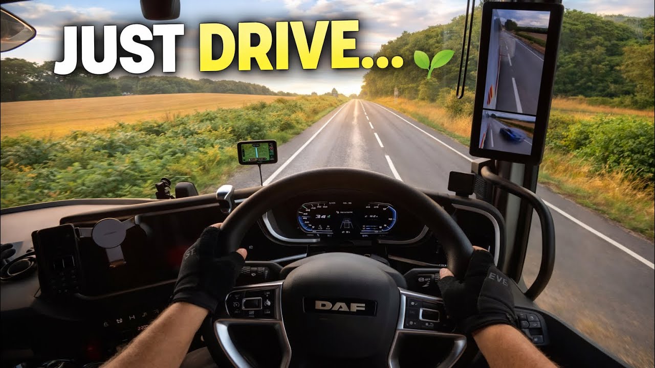 POV Truck Driving – No Drama, Just the Drive!