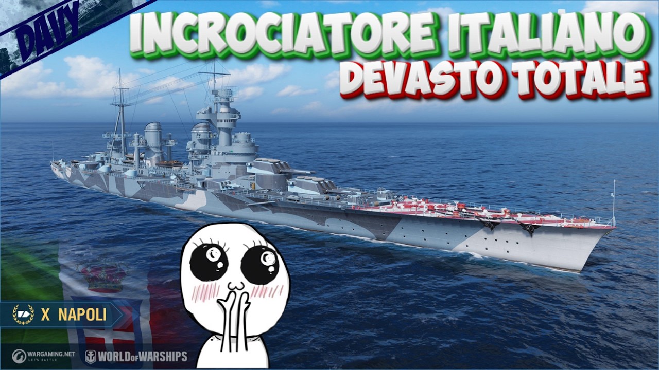 NAPOLI, RIMANE UNO DEI MIGLIORI ACQUISTI A CARBONE⚓WORLD OF WARSHIPS ITA⚓
