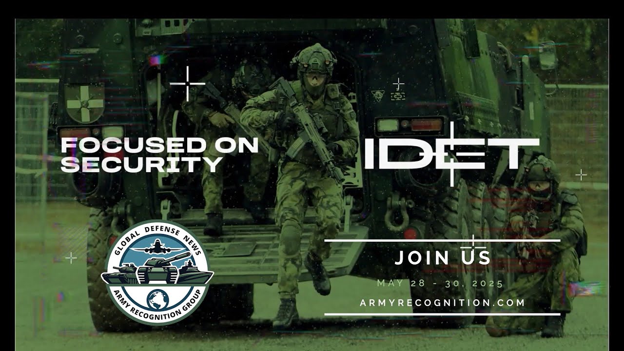 IDET 2025 Teaser International Defence Security Technologies Fair Exhibition Brno Czech Republic