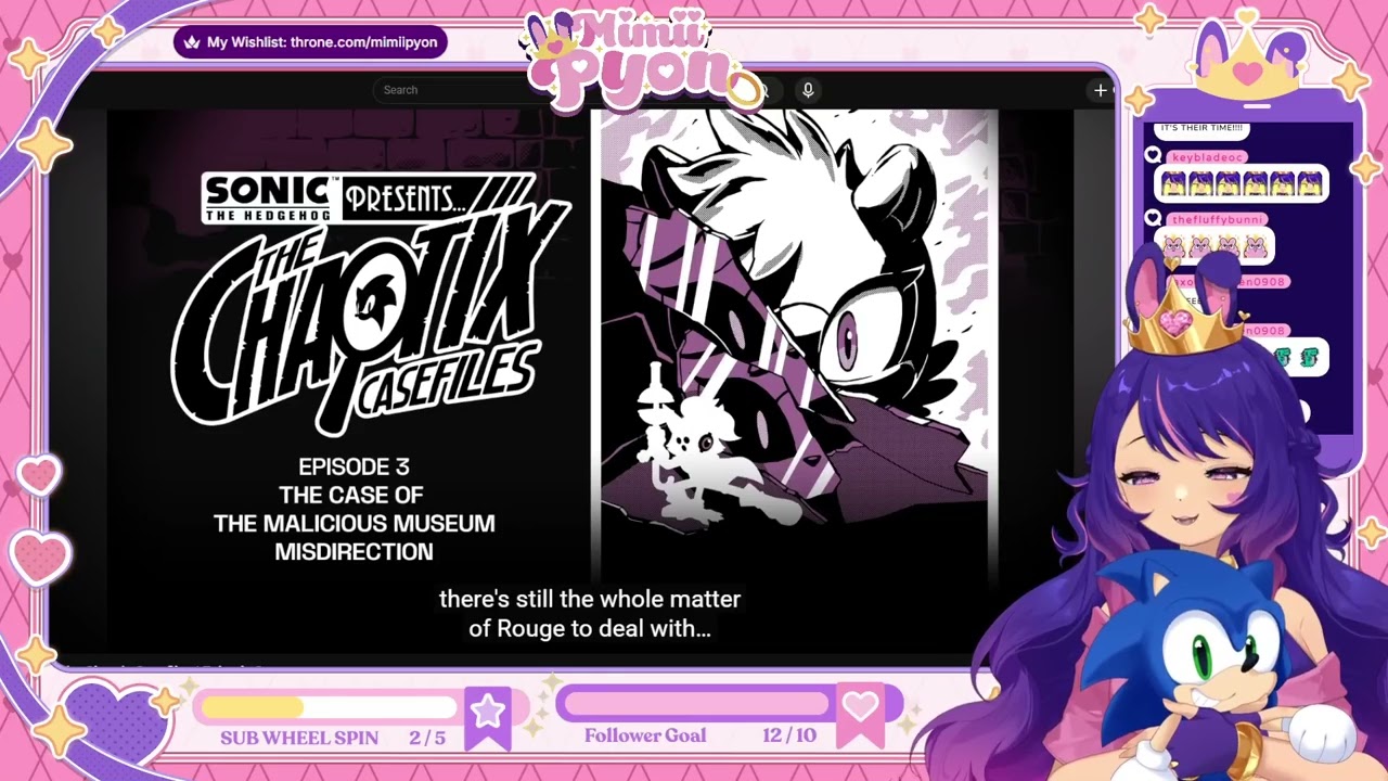 ❤️| CHAOTIX CASEFILES TANGLE AND WHISPER REACTION!? !CLIP !DISCORD !MERCH