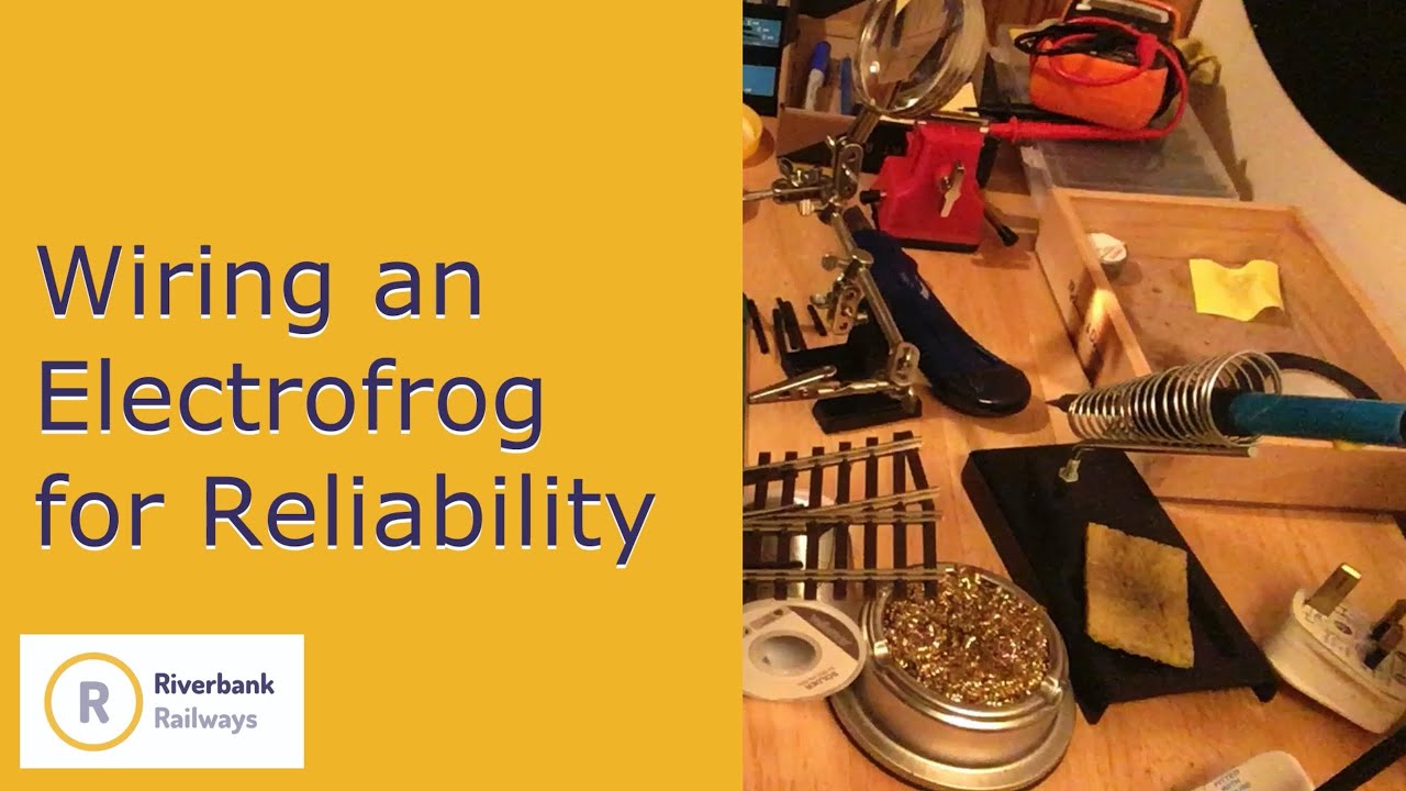 Model Railway | Wiring an Electrofrog for Reliability | Riverbank Railways