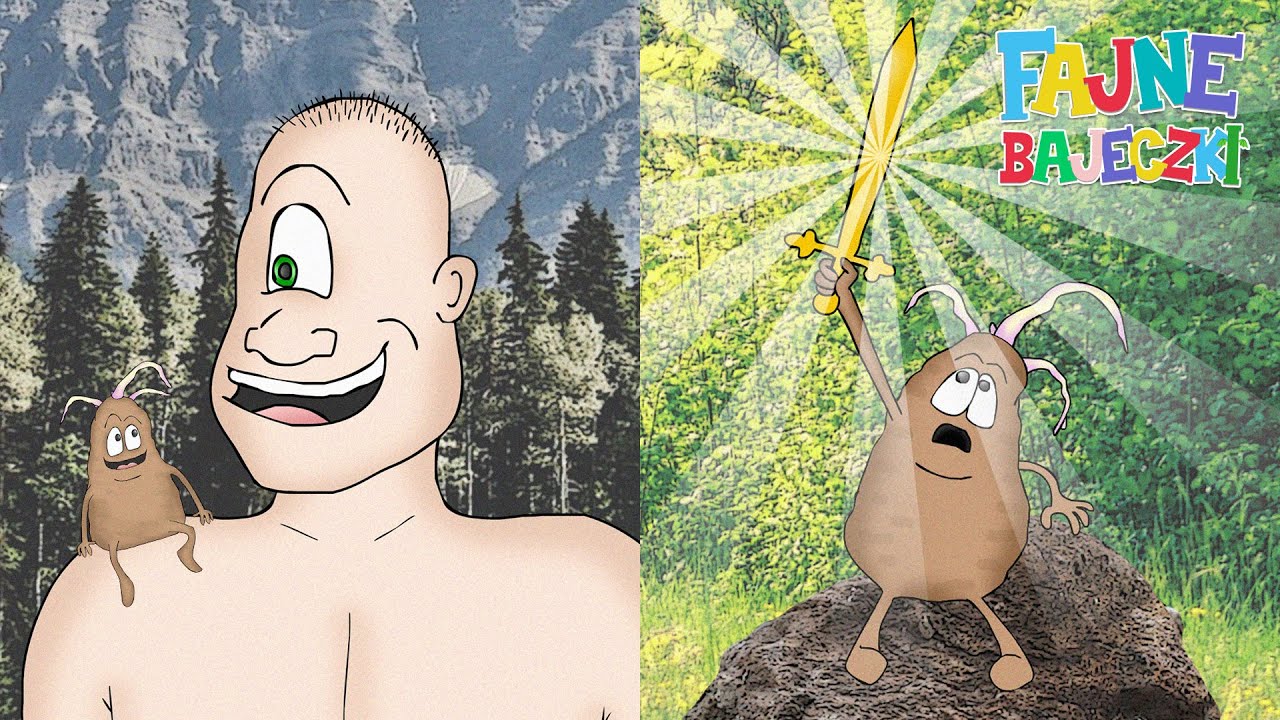 Pan Ziemniaczek i Pan Robaczek (odc.3) - Spotkanie z  Cyklopem - Bajka dla dzieci