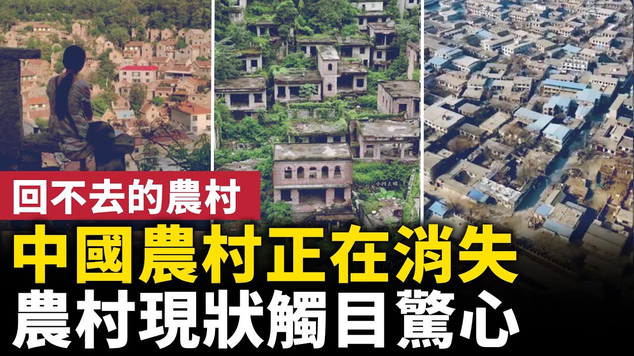 中國農村正在消失！有房沒人住 有路沒人走！回不去的農村，呆不下的城市！｜ #人民報