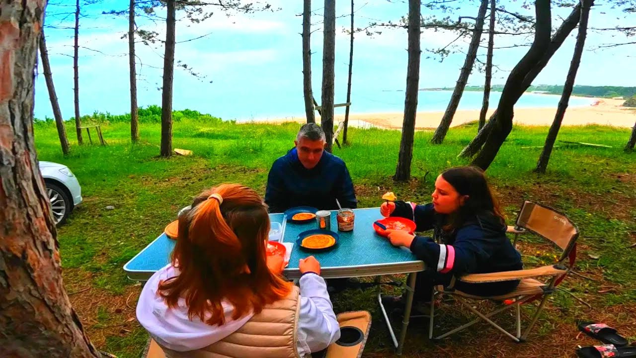 Къмпинг Плаж Море Палатка под Звездите