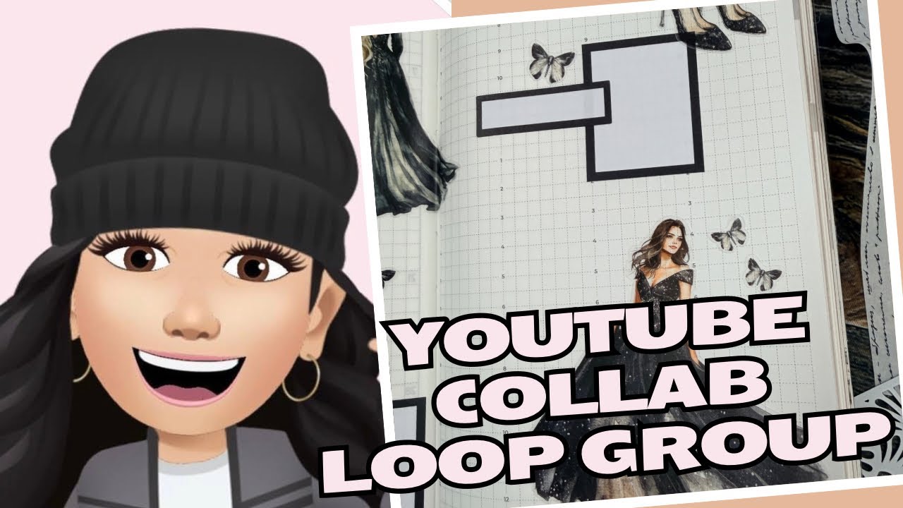 YouTube Collab Loop Group | Black & White