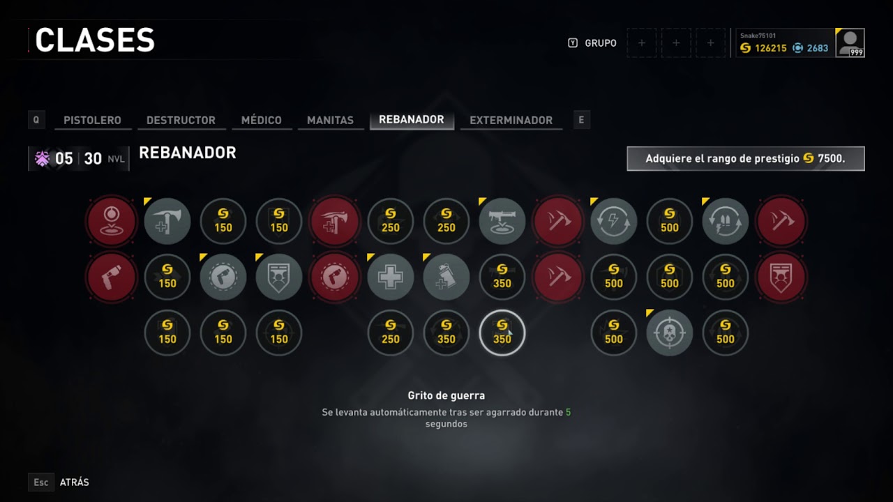 GUIA WWZ - Rebanador (Tanque melee)