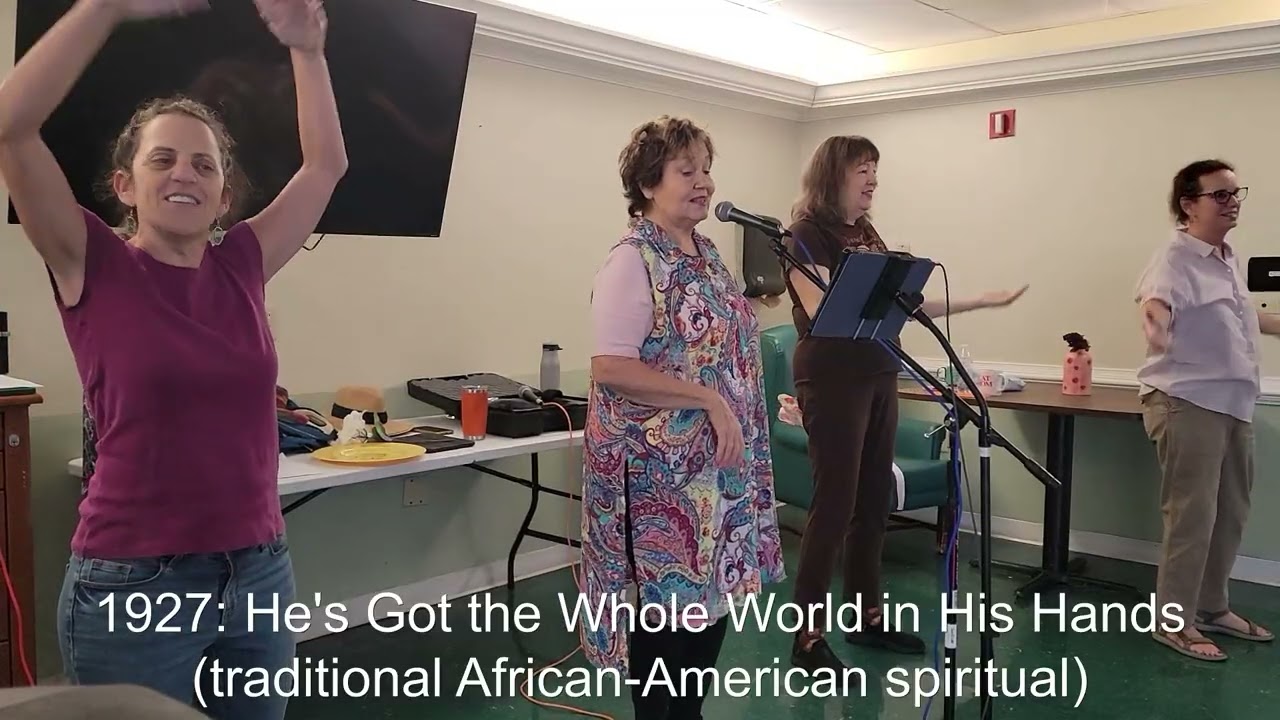 1927: He's Got the Whole World in His Hands (Songs of Thanksgiving at MMM)