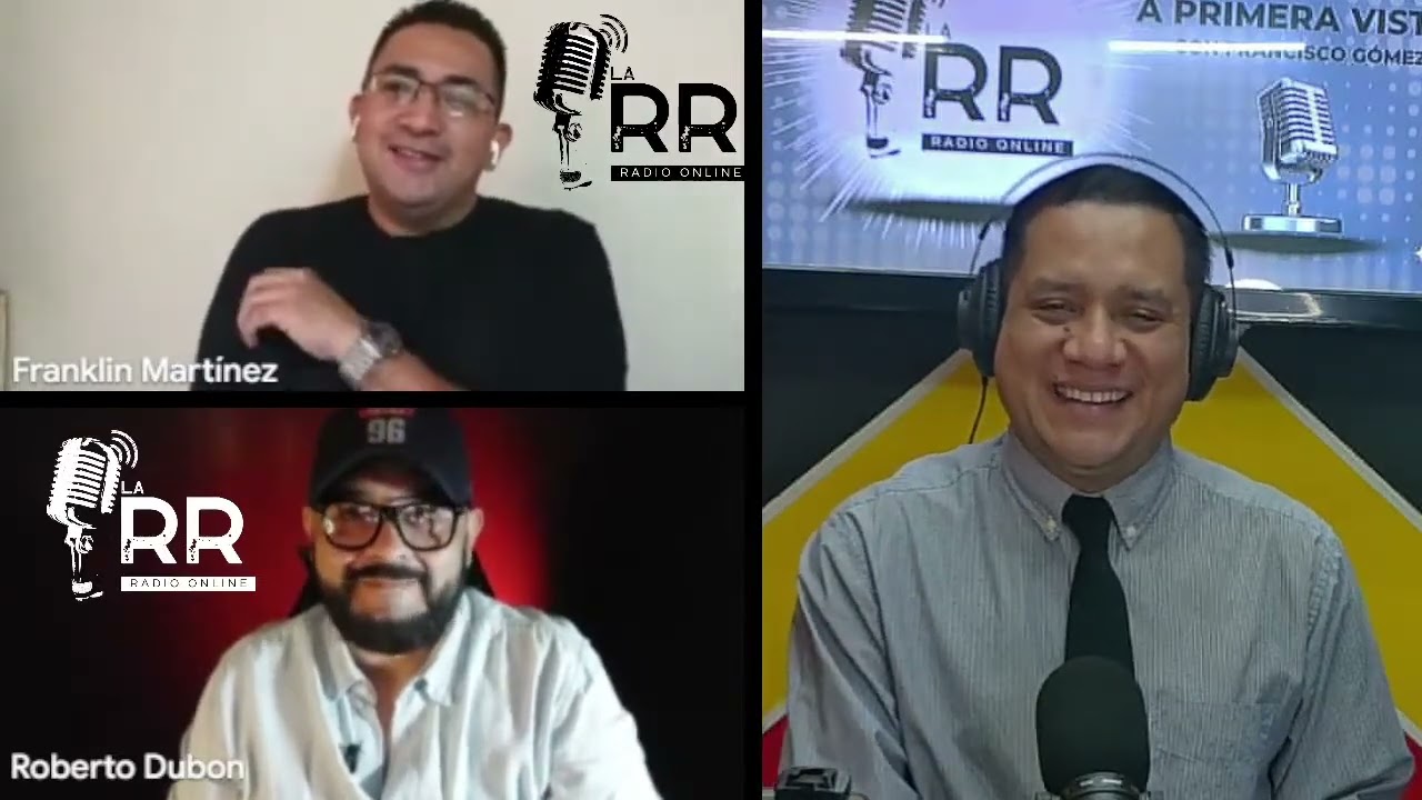 Roberto Dubón, Francisco Gómez y Franklin Martínez. #larr #siempreturadio