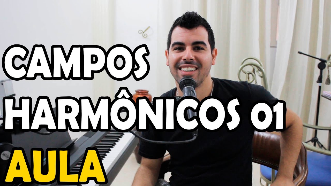 Aula de Teclado - Campos Harmônicos (Aula 1)