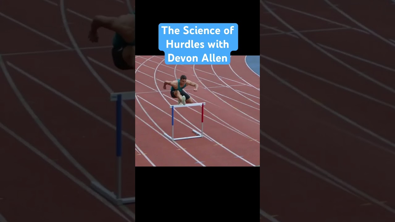 #DevonAllen breaks down the science of hurdles #trackandfield #hurdles #shortsyoutube