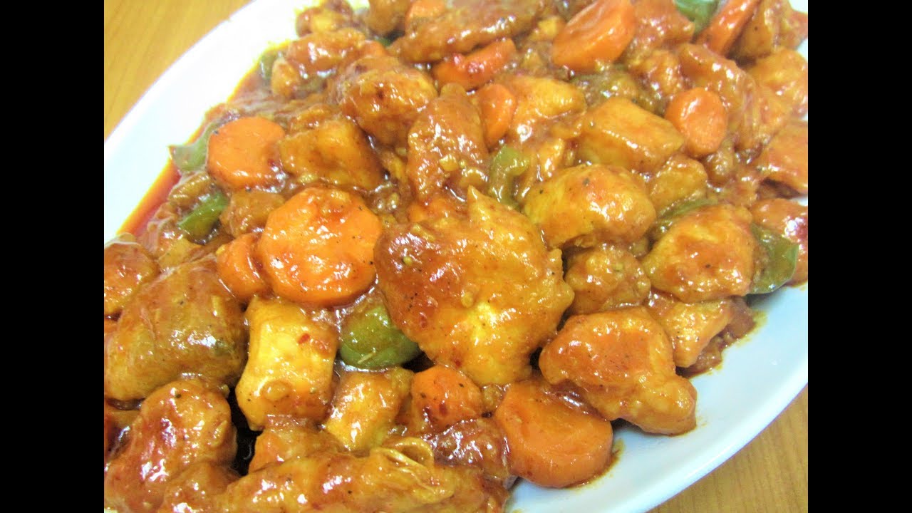 CHICKEN CHILLI RECIPE// RESTURANT STYLE WITH VEGGIES //  COOK IT