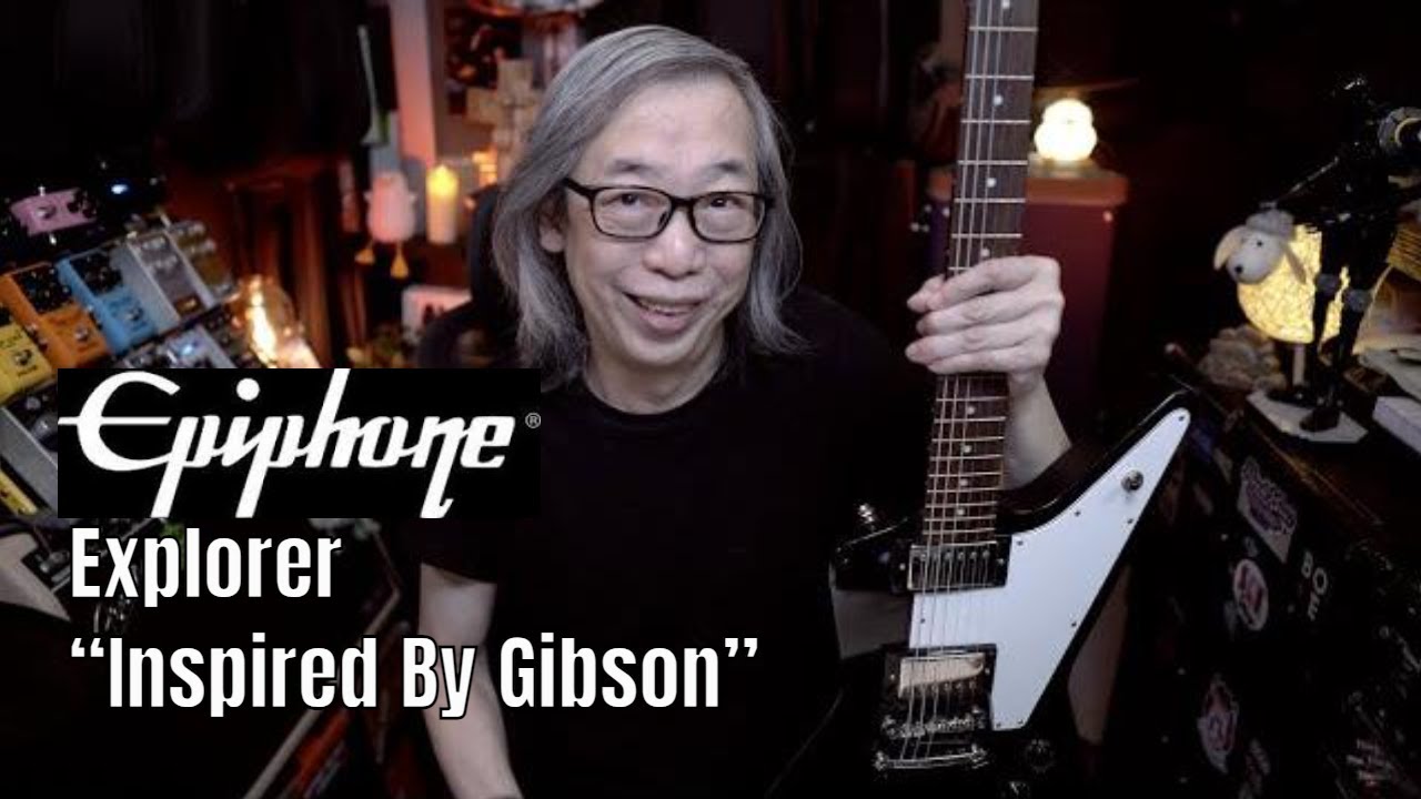 Получил огромное удовольствие, играя на этой гитаре!! Epiphone Explorer &ldquo;Inspired By Gibson&rdquo;