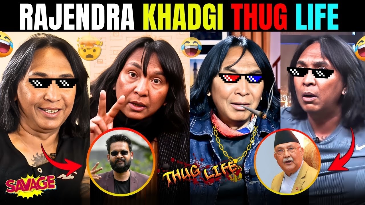 Rajendra Khadgi Thug Life Moments  🔥| Nepali Action Legend