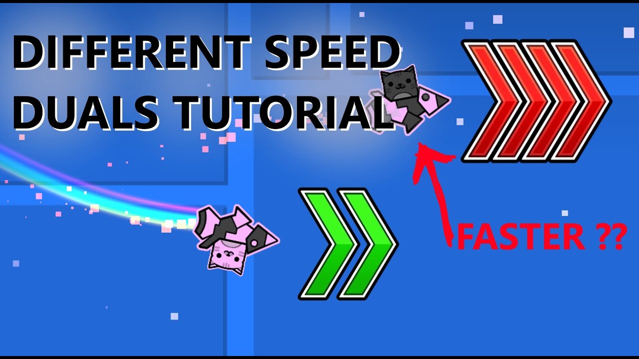 HOW TO MAKE BOTH ICONS MOVE AT DIFFERENT SPEEDS