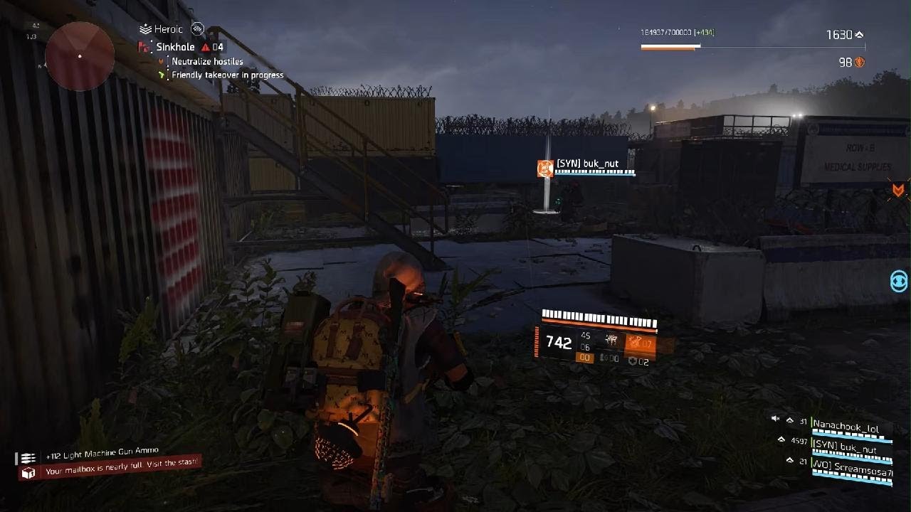 Tom Clancy's The Division 2 good pve content run