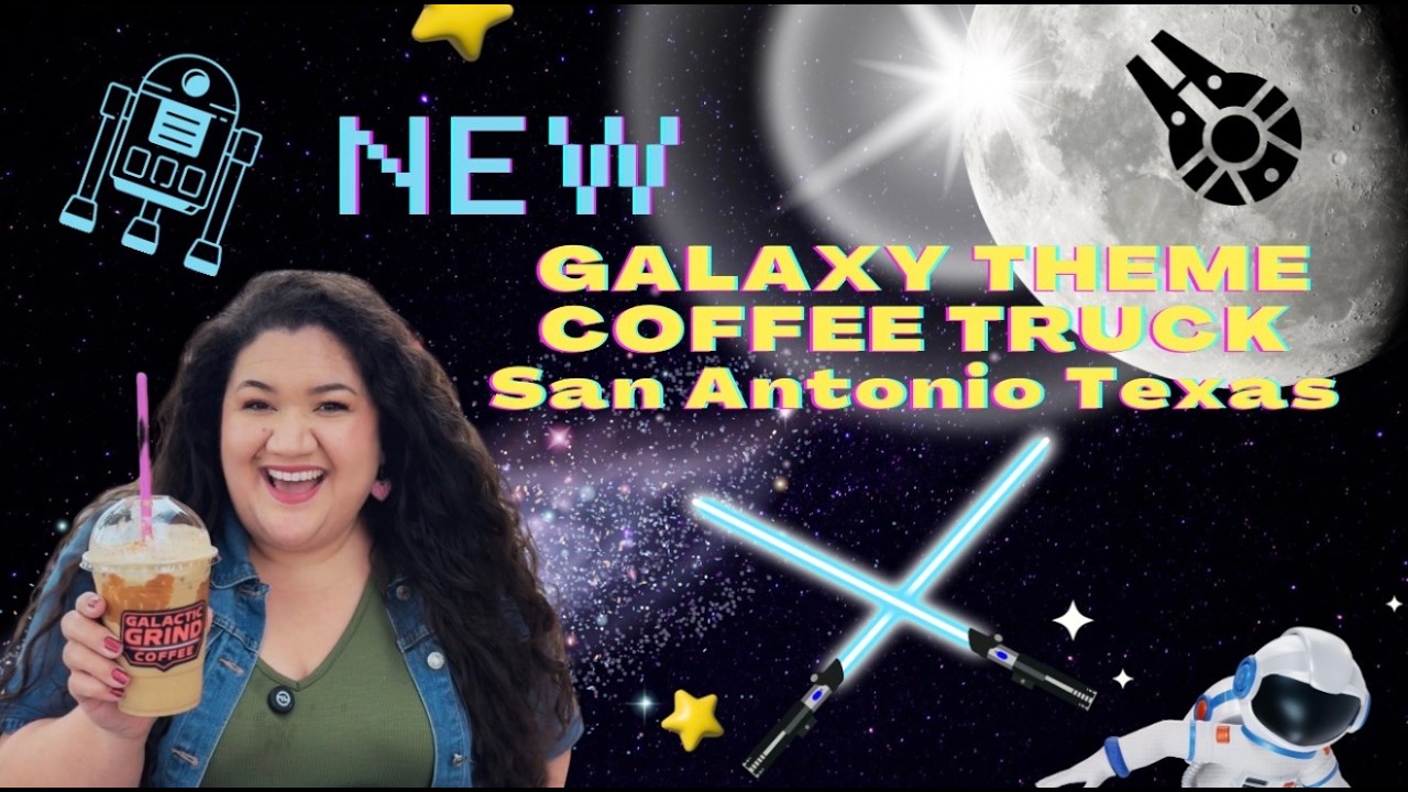 NEW Unique Coffee Truck in San Antonio Texas I Galactic Grind Coffee Review