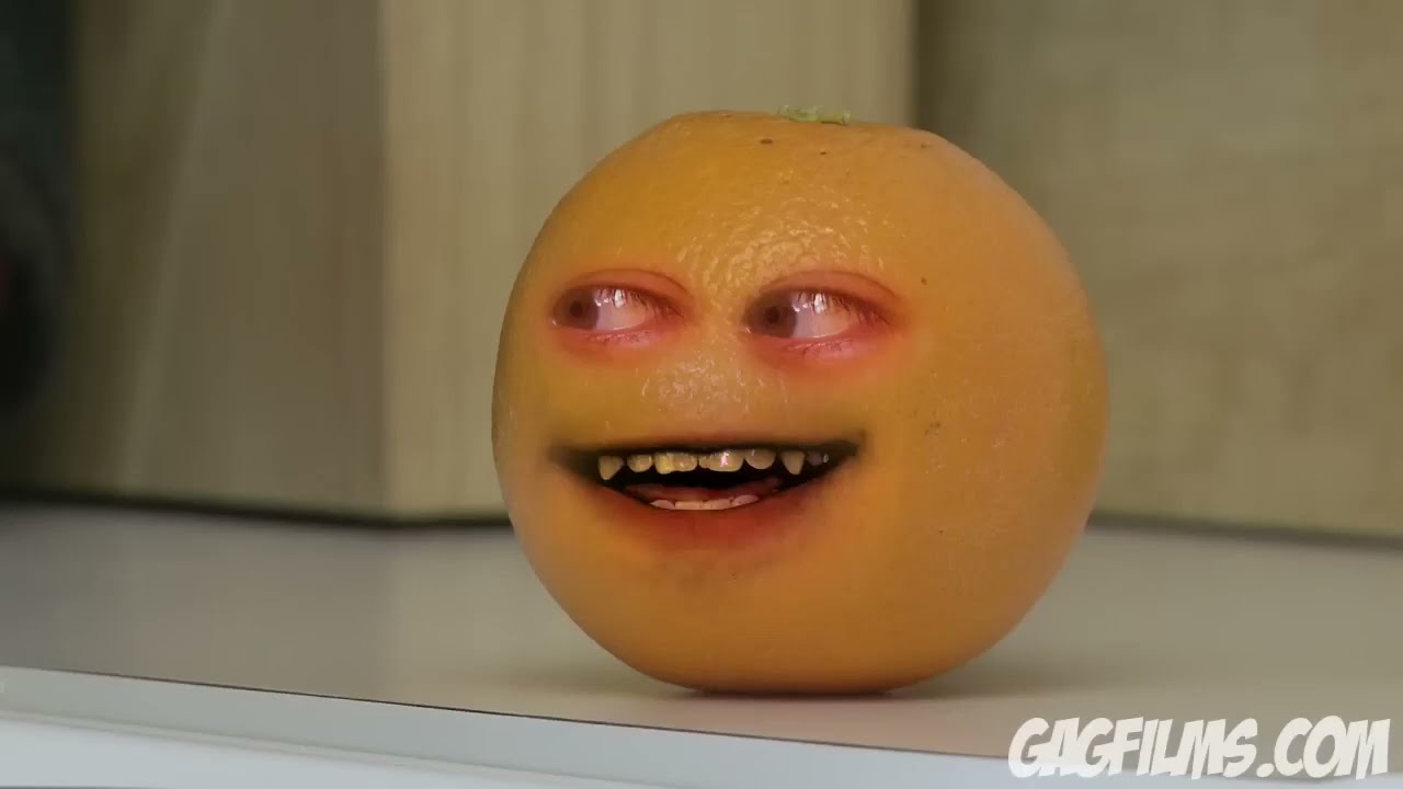 Annoying Orange: Hey YOUTUBE!!! (Re-upload)