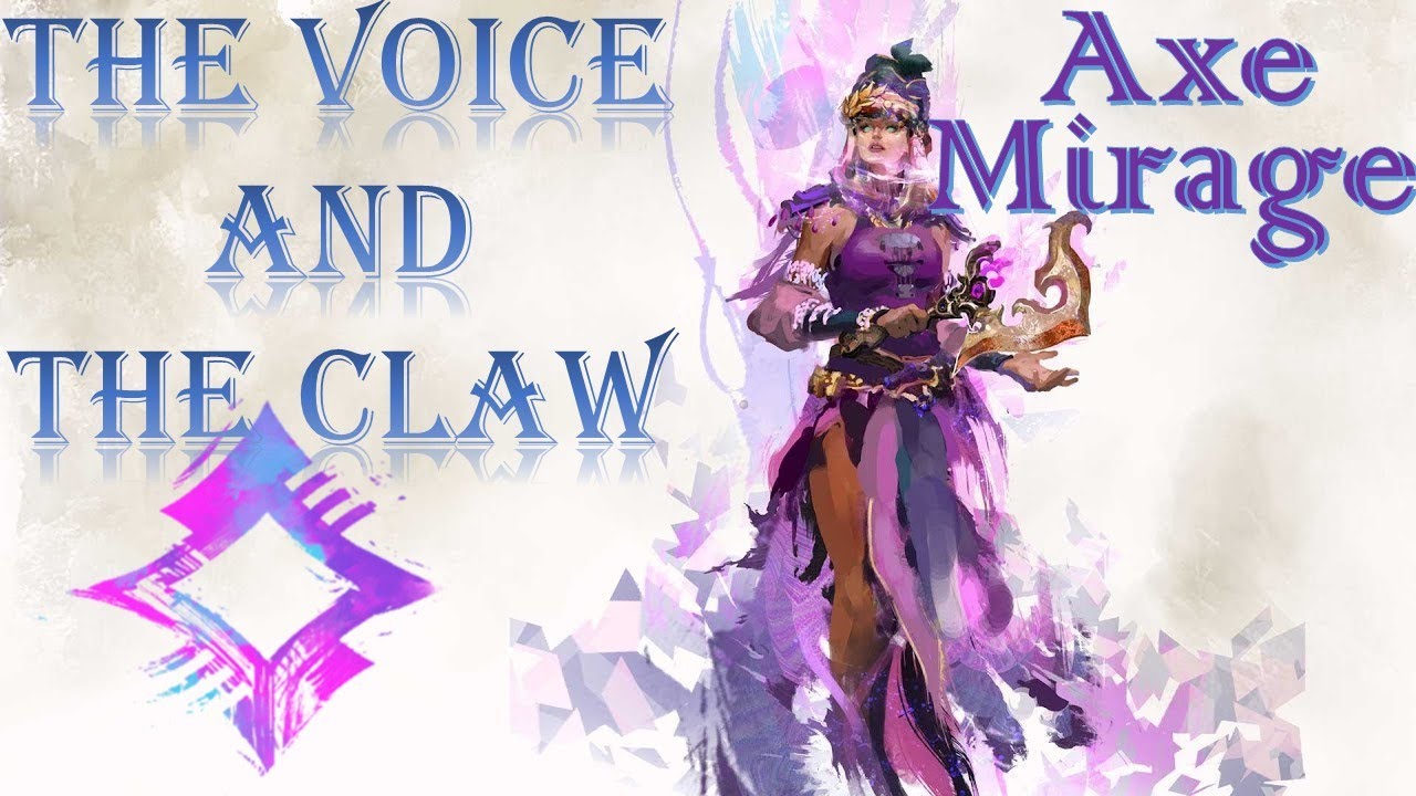 Guild Wars 2 - Axe Mirage | The Voice and the Claw
