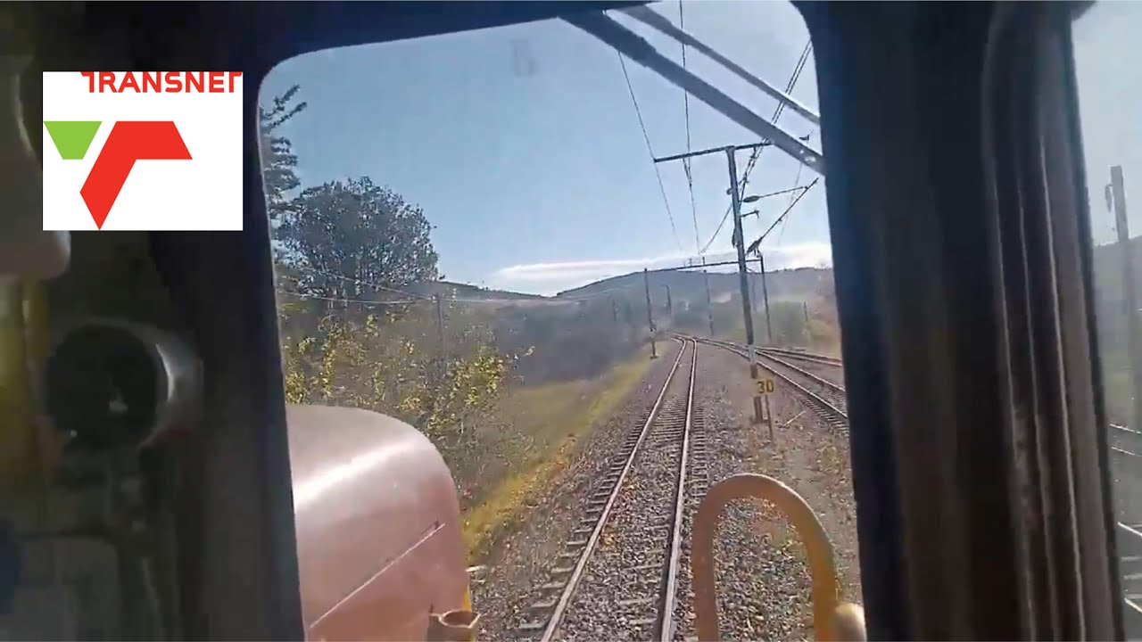 Basie on Train 6000, East London to Queenstown, Transnet. South Africa