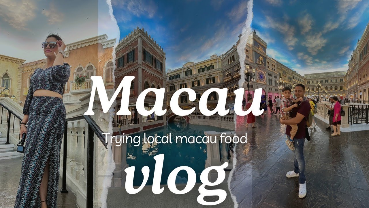 | Macau city tour | local Macau food review | tree of prosperity | sanikaghulevlogs | Macau 🇲🇴 |