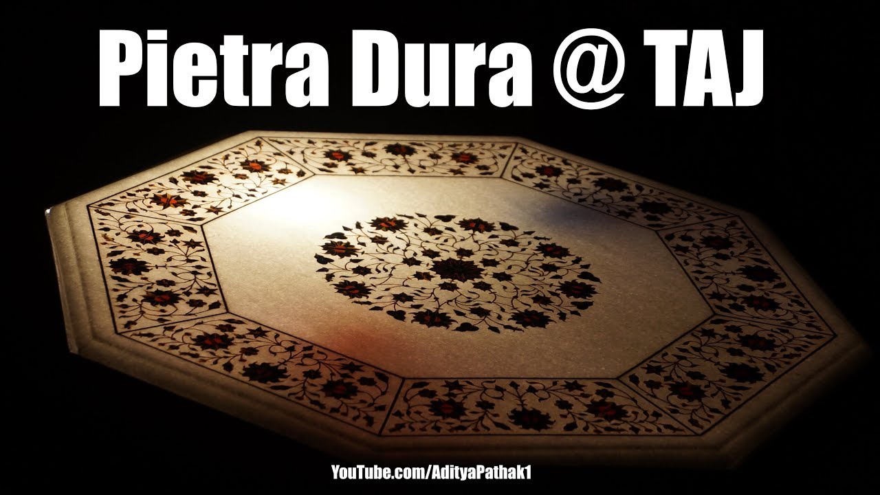 Pietra dura Marble-inlay at Taj Mahal | U.P. Handicraft Industries | All episodes in description